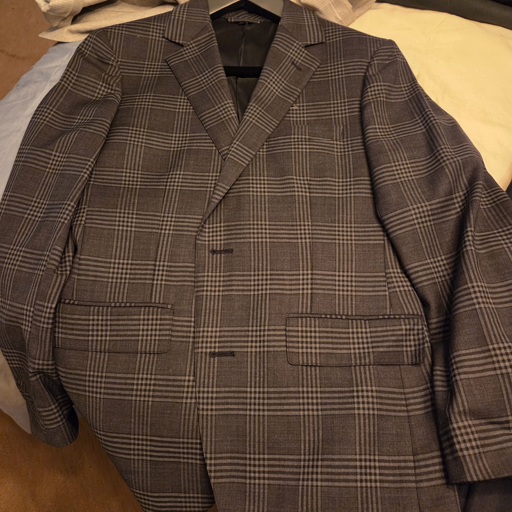 Bonobos Italian Performance Windowpane blazer - Picture 5 of 7